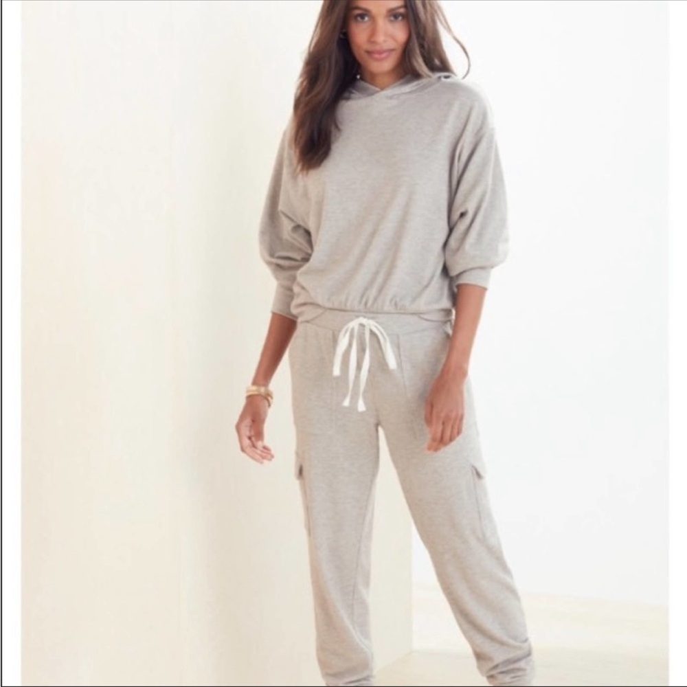 Bobi Loungewear Jogger Hoodie Set Size M Like New